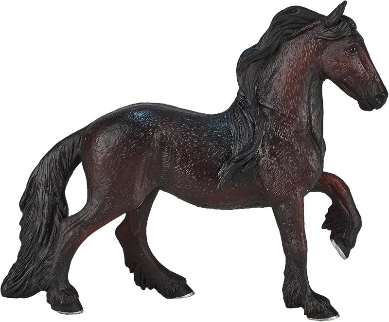 MOJO Friesian Mare Horse Toy Figure - Image 1